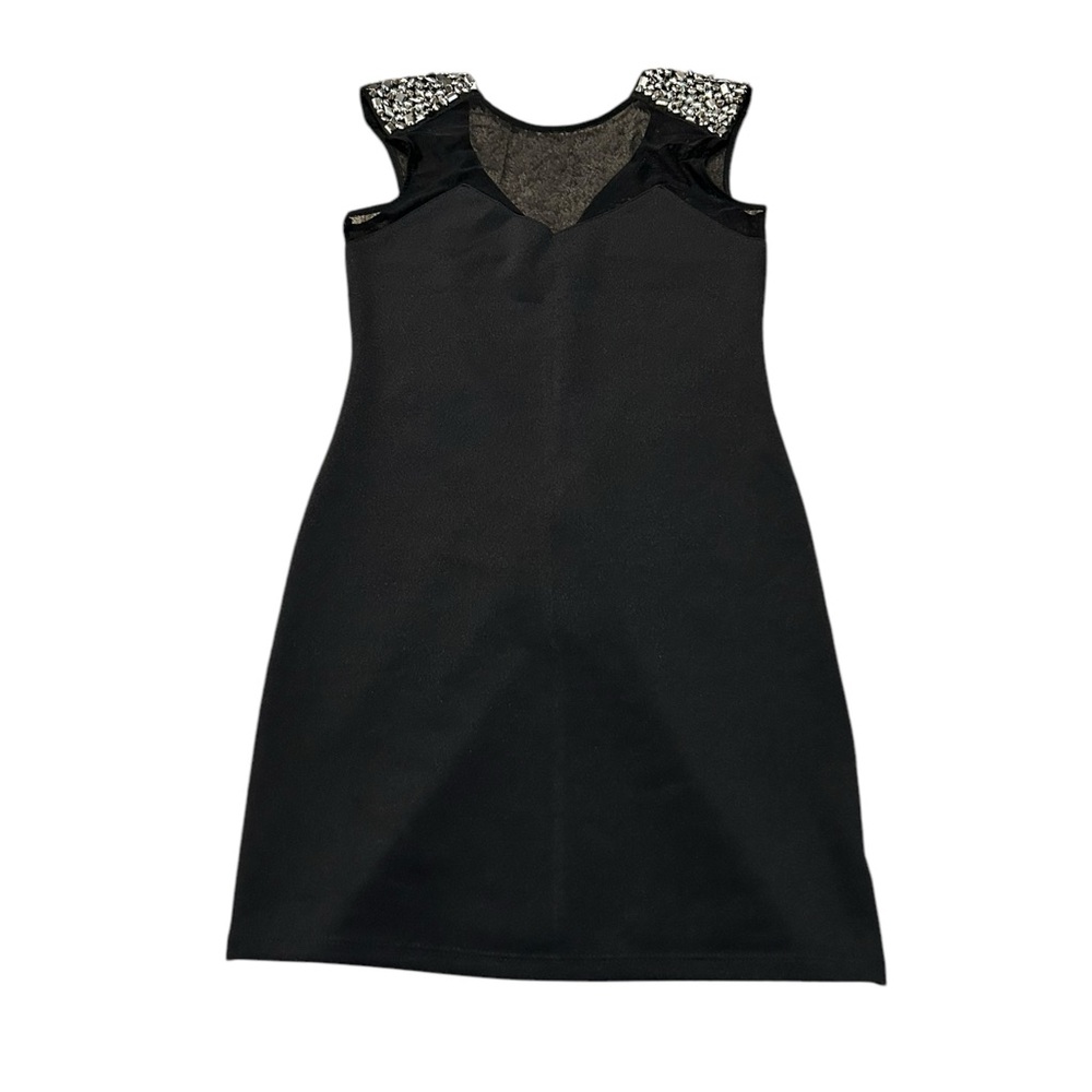 SPARKLE & FADE black curve hugging dress